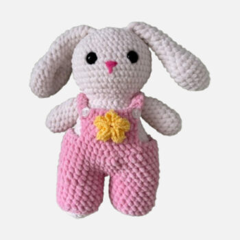 Amigurimi Peluş Tavşan Pembe